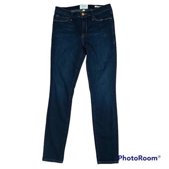 Frame Le Skinny de Jeanne Queens Way wash jeans 29 - Picture 1 of 15